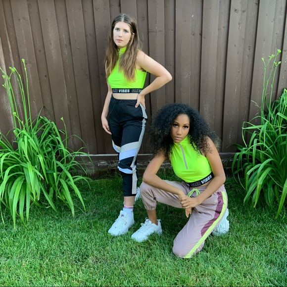 Sommer Ray Collection Neon Crop Top - Picture 3 of 10